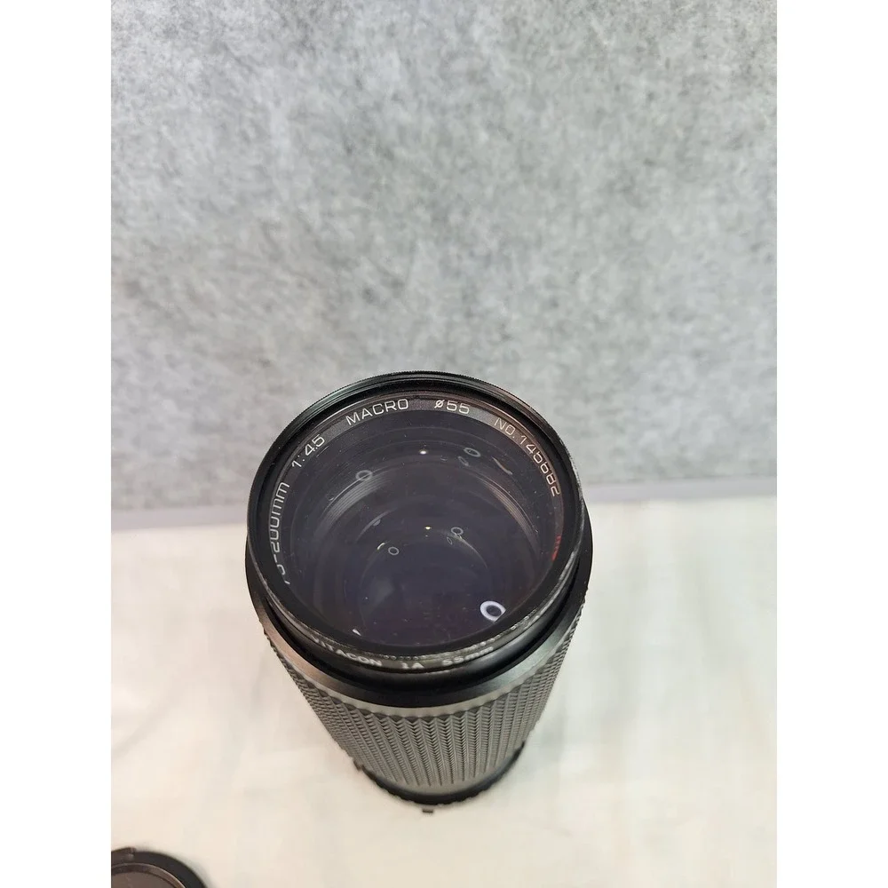 Vitacon Auto Zoom 75-200mm f4.5 Macro Lens Minolta MD Mount Japan 55mm Filter